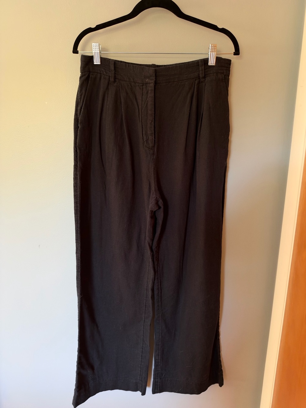 Abercrombie cotton/linen blend trousers